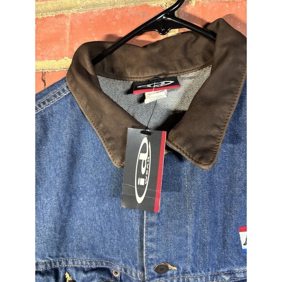 Vintage Max And Erma’s Embroidered Employee Denim Button Up Jacket Size Medium - Picture 5 of 8